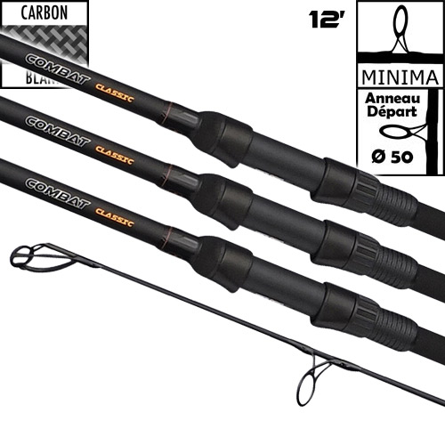 Canne Prologic Combat-Classic 50mm 12' 3.75lbs Full Shrink (les 3)