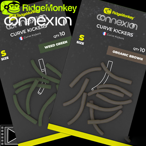Adaptador RidgeMonkey Connexion Curve Kickers Small (por 10)