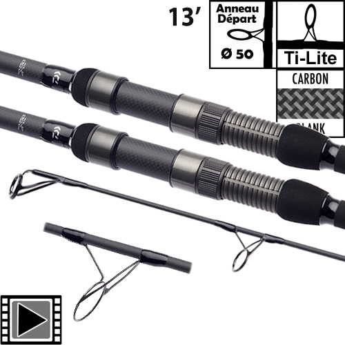 Canne Daiwa Emblem Carp XT 13' 3.75lbs (les 2)