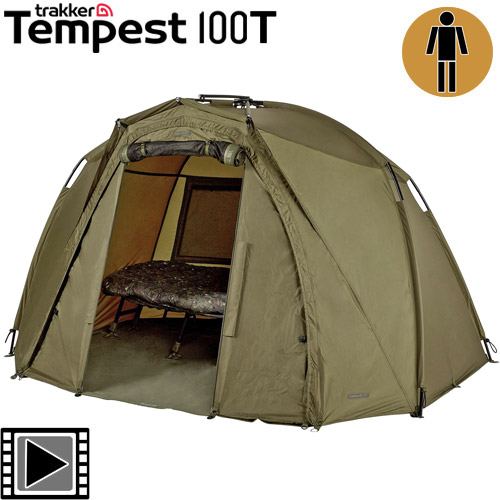 Abri Trakker Tempest Brolly 100T 1 place (Abri + Façade) 