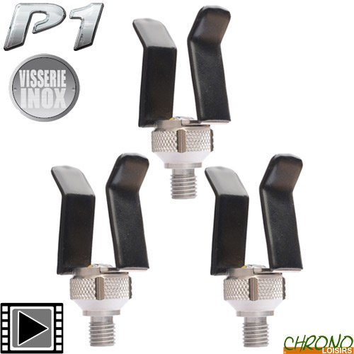 Solar P1 Central-Loc Adjustable Standard Rod Rest (x3)