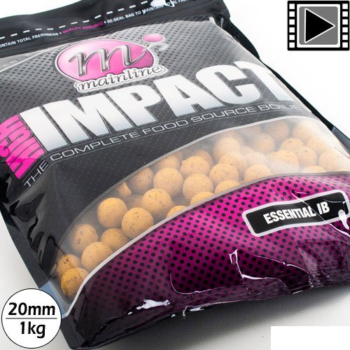 Mainline High Impact Boilies Essential IB 20mm 1kg