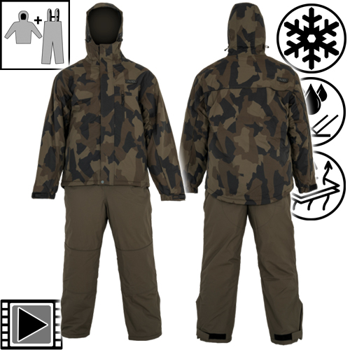 Ensemble Avid Carp Arctic-Series Distortion Thermal Suit
