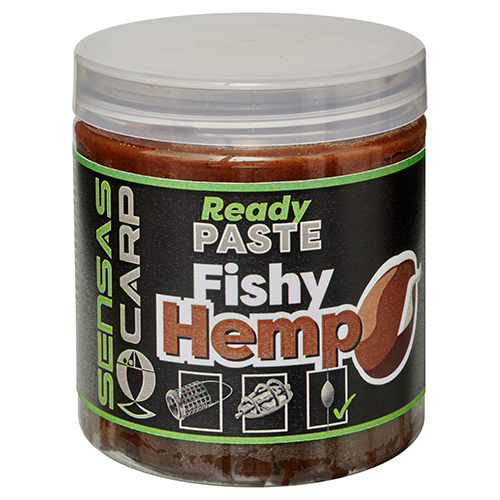 Pâte d'Enrobage Sensas Ready Paste Fishy Hemp 250g