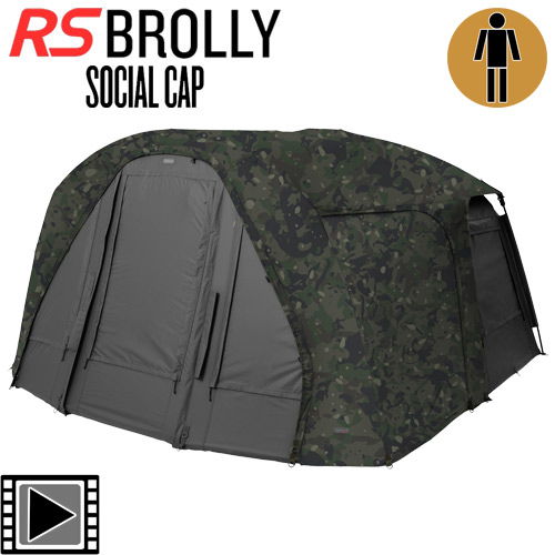Abri Trakker RS Brolly Camo (Social Cap seule)