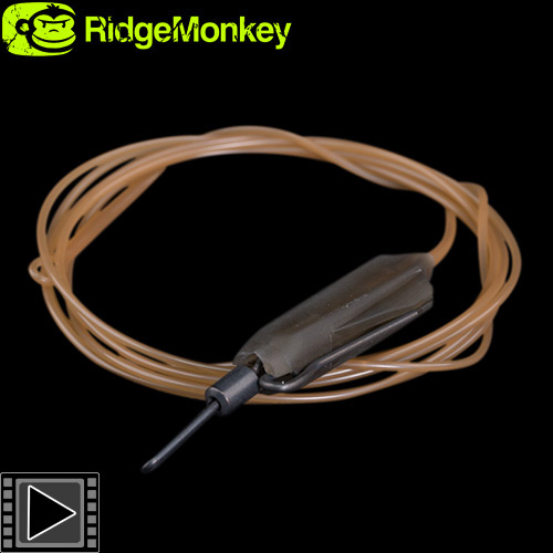 RidgeMonkey Spectre Fluoro Uni Lead Clip Camo Brown
