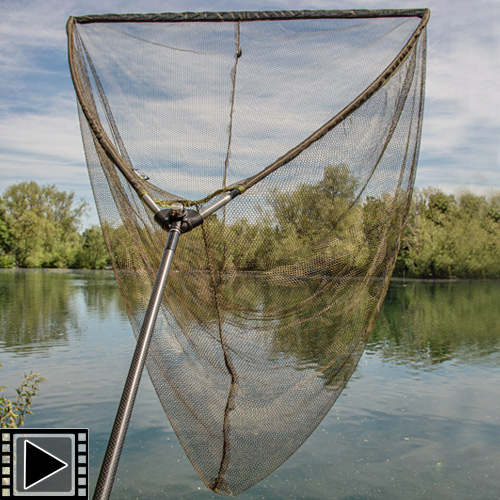 Epuisette Solar A1 Bow-Loc 42" Manche 2 parties
