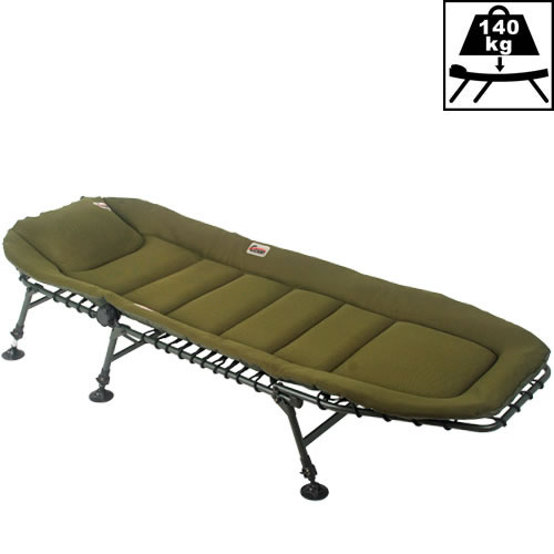 Ccarp Full Neopren Green Bedchair 6 Beine