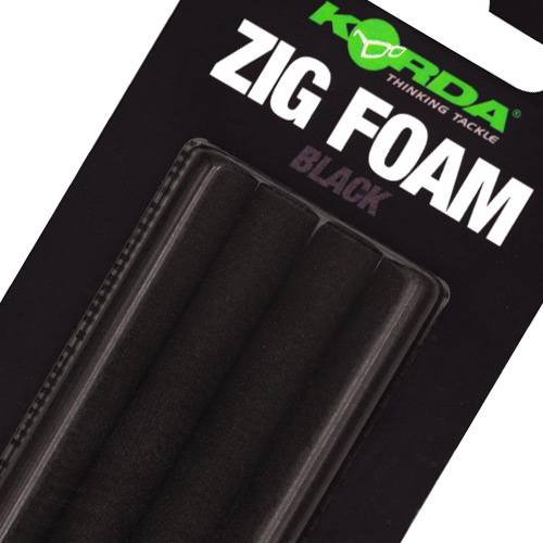 Korda Zig Foam Black (x4)