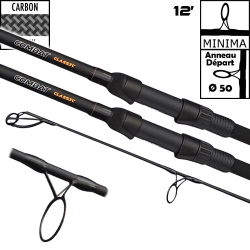 Canne Prologic Combat-Classic 50mm 12' 3.75lbs Full Shrink (les 2)