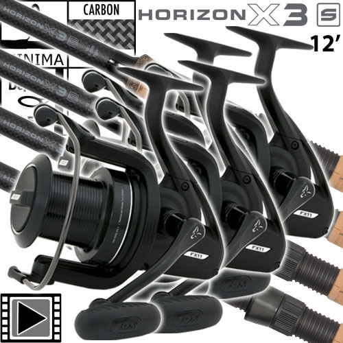 Fox Horizon X3 S Cork 12' 3.5lbs FX11 Set (x4)