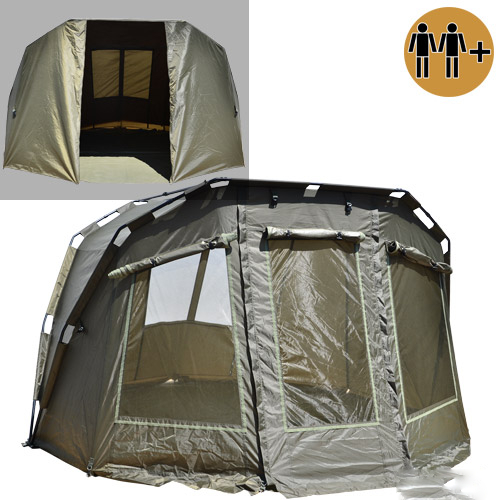 Carp Zoom Frontier Bivvy 2 Personen (mit Overwrap)