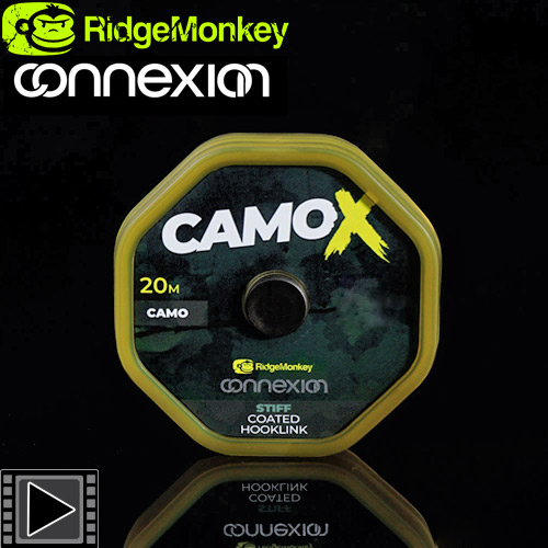 RidgeMonkey Connexion CamoX Stiff Coated 20m