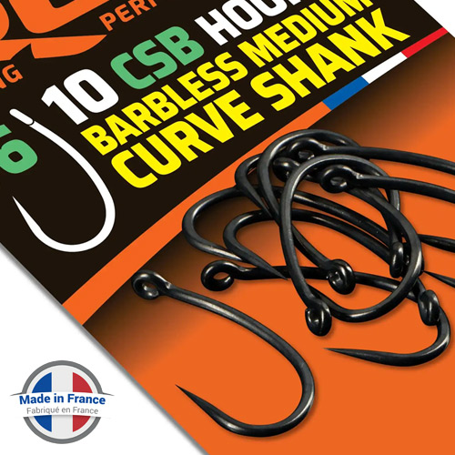 ROK Medium Curve Shank Barbless (for 10)