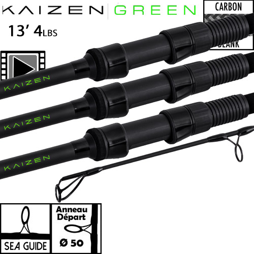 Canne Korda Kaizen Green 50mm 13' 4lbs (les 3)