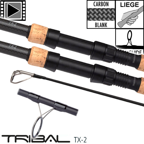 Canne Shimano Tribal TX-2A Carp Full Cork 10' 3lbs (les 2)