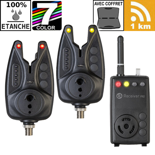 Carpsounder Age Pro Bite Alarm Set 2+1
