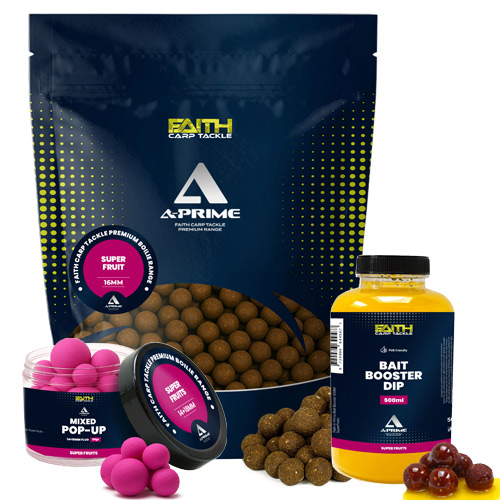 Pack Appâts Faith A-Prime Super Fruit 20mm 5kg