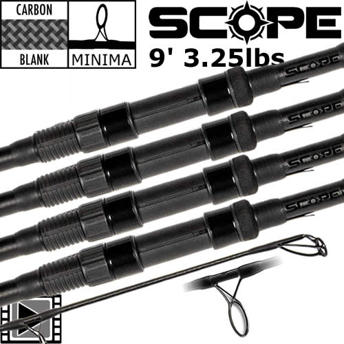 Canne Nash Scope 9' 3.25lbs (les 4)