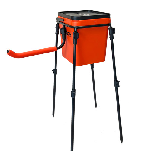Trépied d’Amorçage Carp Design Spod Station + Seau Carré ROK Square Bucket 17L