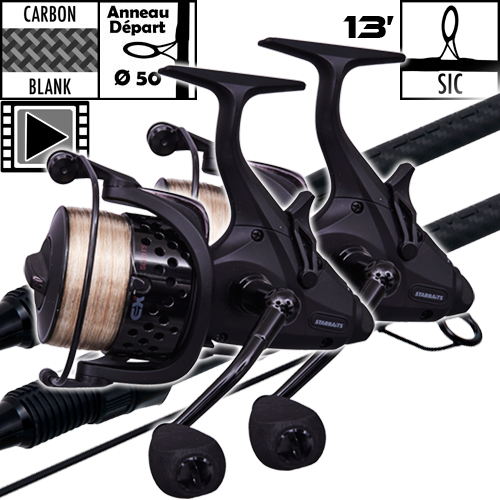 Ensemble Starbaits D-Scover 50mm 13' 3.5lbs CX 5000 FS (les 2)