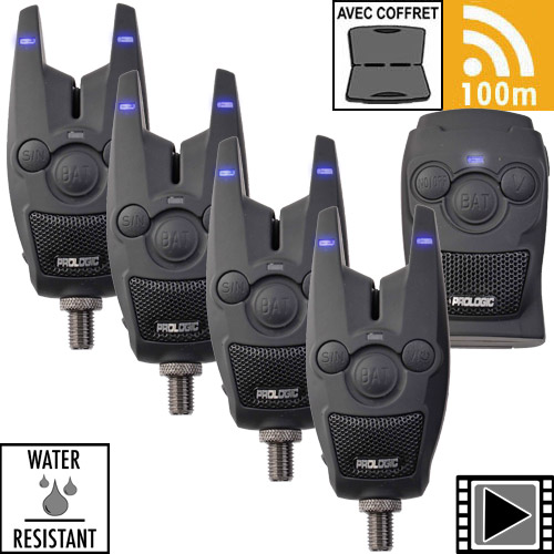 Coffret Détecteur Prologic C-Series Pro Bite Alarm Set 3+1+1