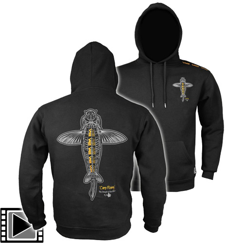 Sweat à capuche homme la pêche Black - Prêt-à-Porter