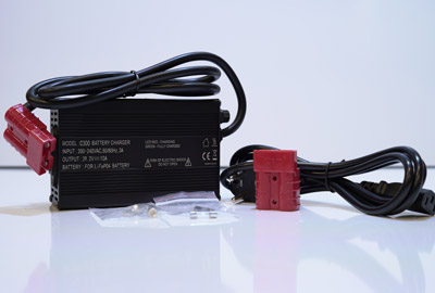 Batería SH Lithium Ion Impermeable 29.4V 100A 7S + Cargador 10A - description 02