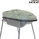 support-bateau-bait-boat-pod-basic-inox-noir-pour-anatec-pac-boat