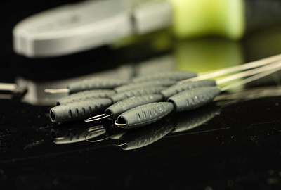 Couvre Crimps RidgeMonkey Rock Bottom Crimp & Knot Covers (par 10) - description 01