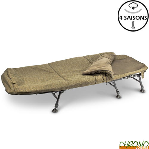 Cama bed chair nash sleep system 6 pies con saco 4 estaciones Chrono