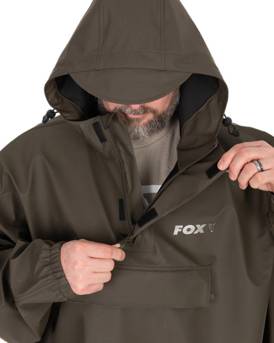 Poncho Fox Khaki - description 02