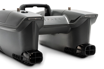 Bateau Amorceur Deeper Spark + Télécommande + Sac à dos - description 10