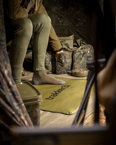 Tapis de Biwy Trakker Reversible Bivvy Mat Camo - description 05