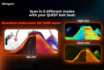 Bateau Amorceur Deeper Quest Echo GPS + Down Scan - description 29