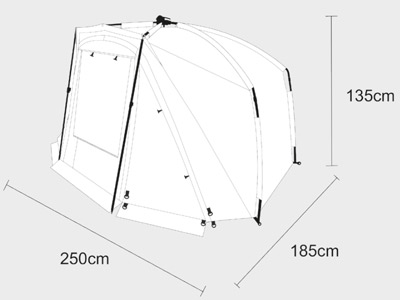 Anaconda Hi-Trox Tentacle Biwy 1 man  - description 04