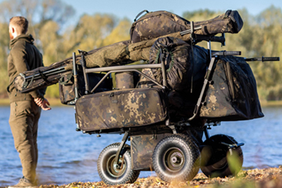 Chariot Carp-Porter Trident Dark Kamo - description 01