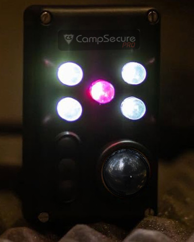 Détecteur Infrarouge + Lampe de Biwy Carpsounder Campsecure Campstar AGE PRO - description 03