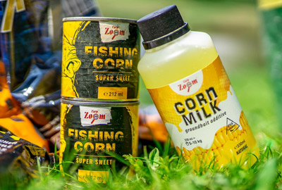 Attractant Carp Zoom Corn Milk Extra 200ml Strawberry - description 01