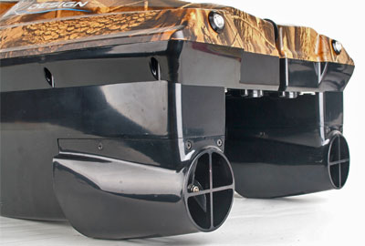 Barco cebador carp design new v50 – Chrono Carpa ©
