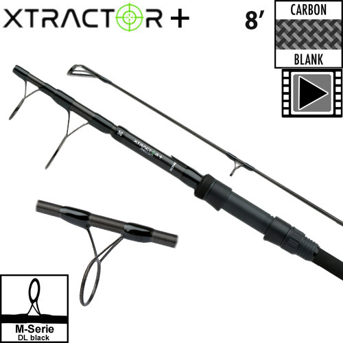 Sonik Xtractor+ Recon 8' 3lbs Full Slim Shrink Rod | Chronocarp