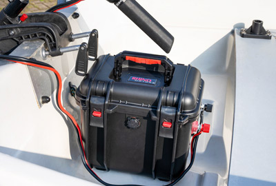 Moteur Electrique Rhino VX65 V2 + Batterie Lithium Outdoor Box 12v 100Ah + Chargeur - description 16