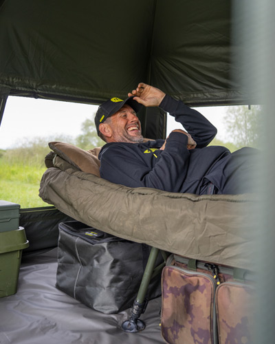 Biwy RidgeMonkey Escape FQ1 1 place (avec casquette Skull Cap) - description 25