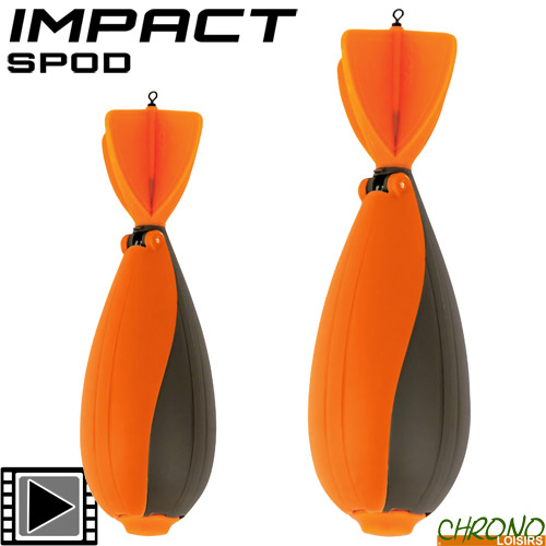 Spod Bomb Mangeoire Pêche Carpe – Grand Lanceur, PE, Noir/Rouge, Tailles S Et L, Poids 60 G