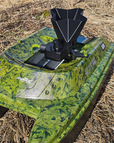 Epandeur Bait Boat Pod Wubs-X pour Anatec Catamaran - description 02