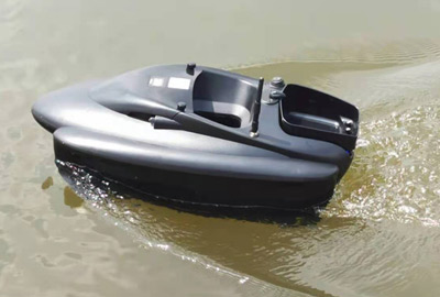 Bateau amorceur carp design new v50 support et amplificateur