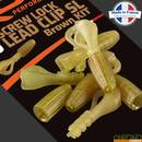 rok-screw-lock-lead-clip-sl-kit-brown-x10