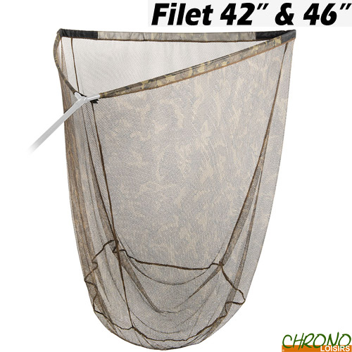 Keschernetz Gommé 42  Filet de Remplacement Pour Epuisette