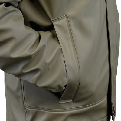 Veste de Pluie Vass Team Vass 220 Unlined Khaki - description 04