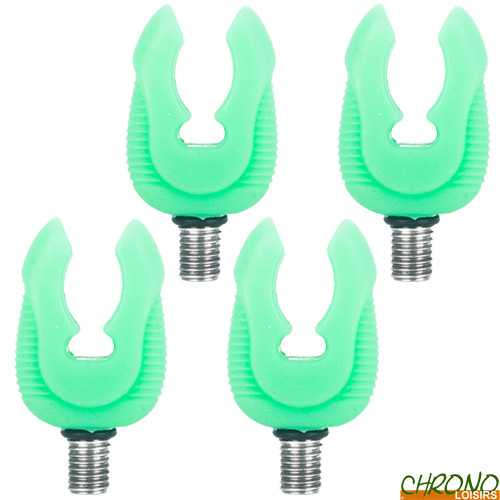 Carp design luminous grip rod rest x4 – Chrono Carpe